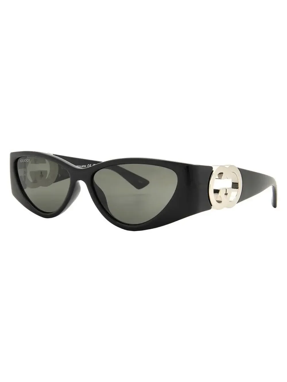 Gucci Grey Cat Eye Ladies Sunglasses 55 #265147G18B